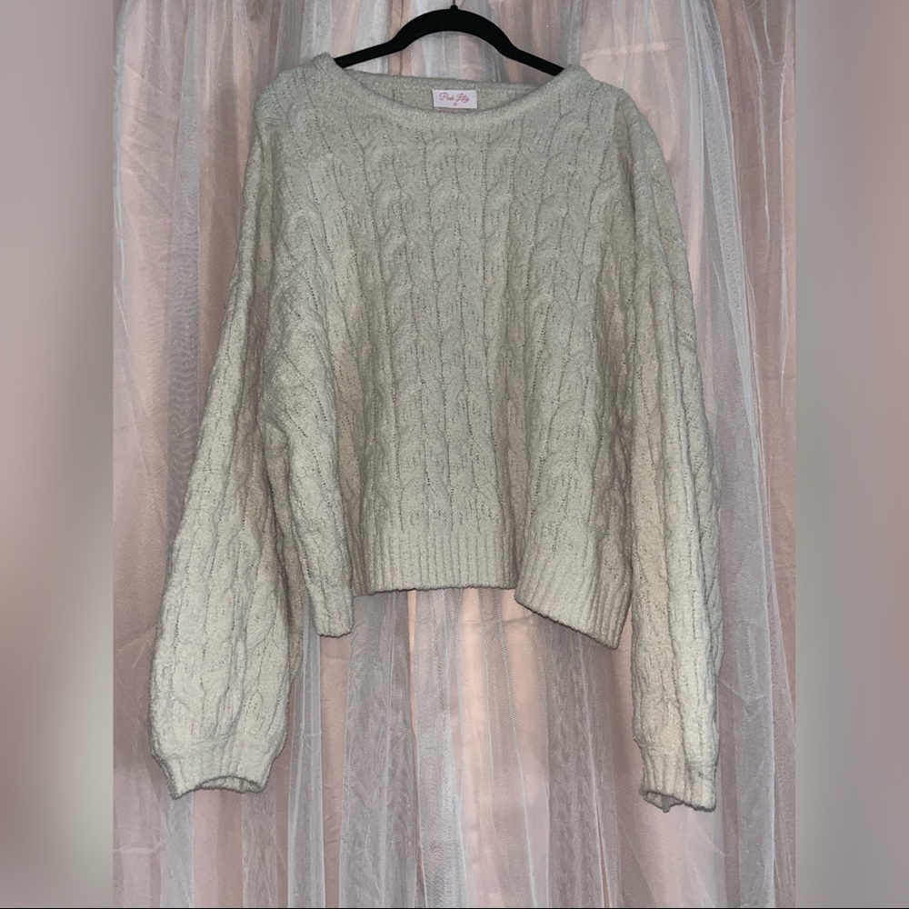Chunky knit sweater ✨NWOT✨